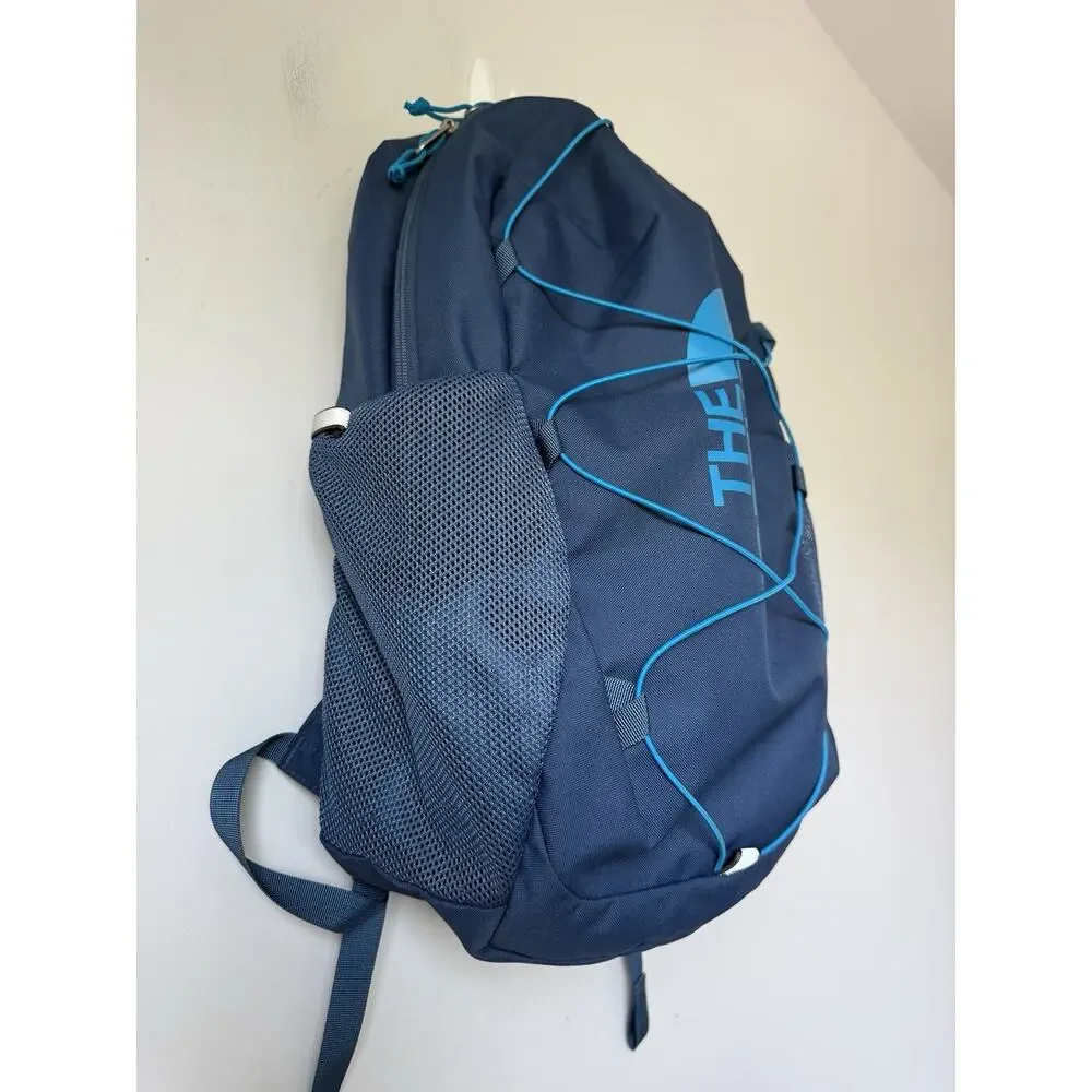 The North Face Jester Backpack Laptop Bag Blue Unisex Hiking Camp Outdoors
